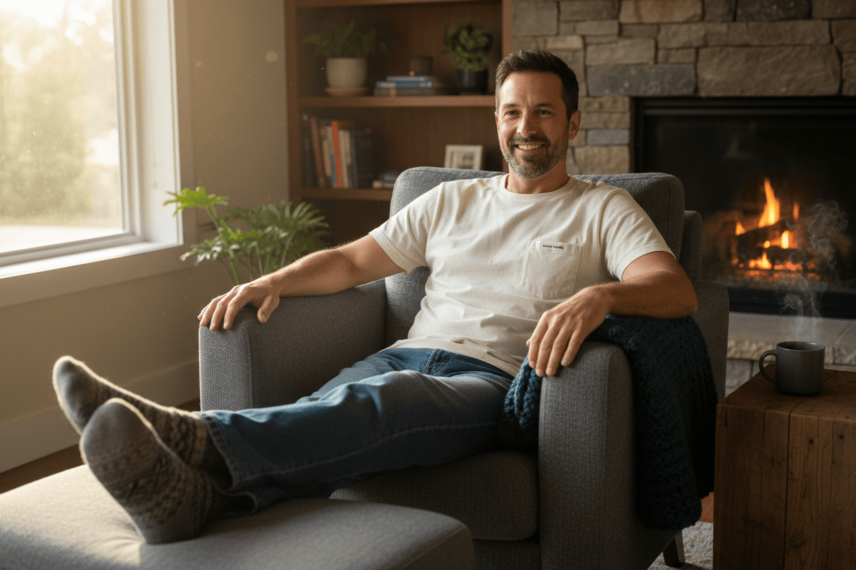 Men's Collection - Shop men's clothing made in the USA — casual styles crafted by the best American menswear brands. Quality, comfort & style at Classy Cozy Cool.