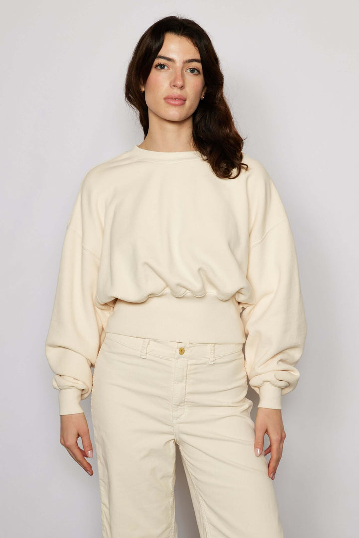 Sonoma Sweatshirt by People of Leisure — 100% organic cotton, relaxed fit in 6 colors. Ethically made in LA. Sizes XS–XL