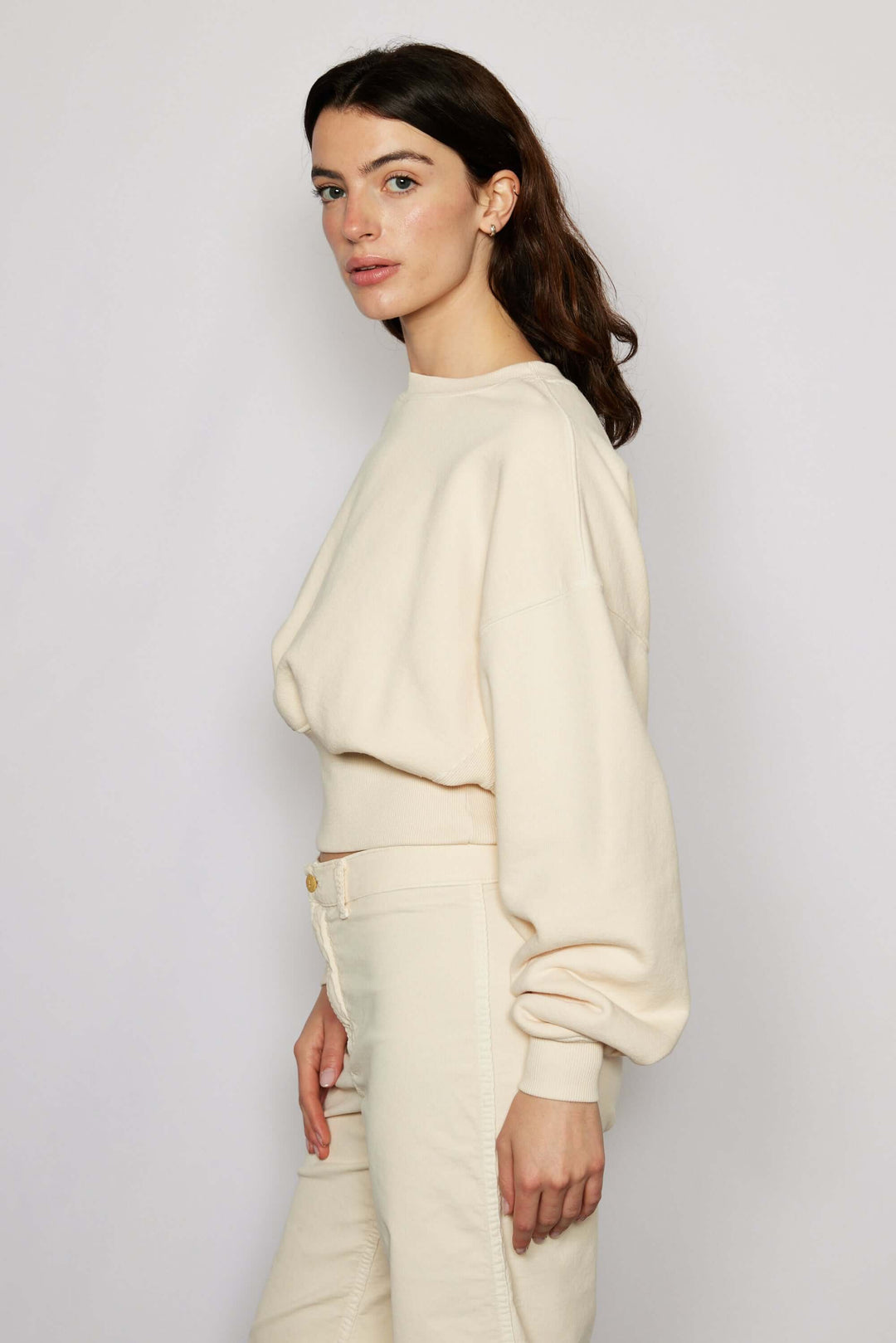 Sonoma Sweatshirt by People of Leisure — 100% organic cotton, relaxed fit in 6 colors. Ethically made in LA. Sizes XS–XL