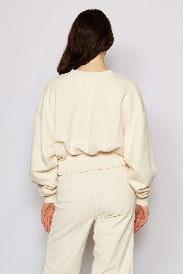Sonoma Sweatshirt by People of Leisure — 100% organic cotton, relaxed fit in 6 colors. Ethically made in LA. Sizes XS–XL