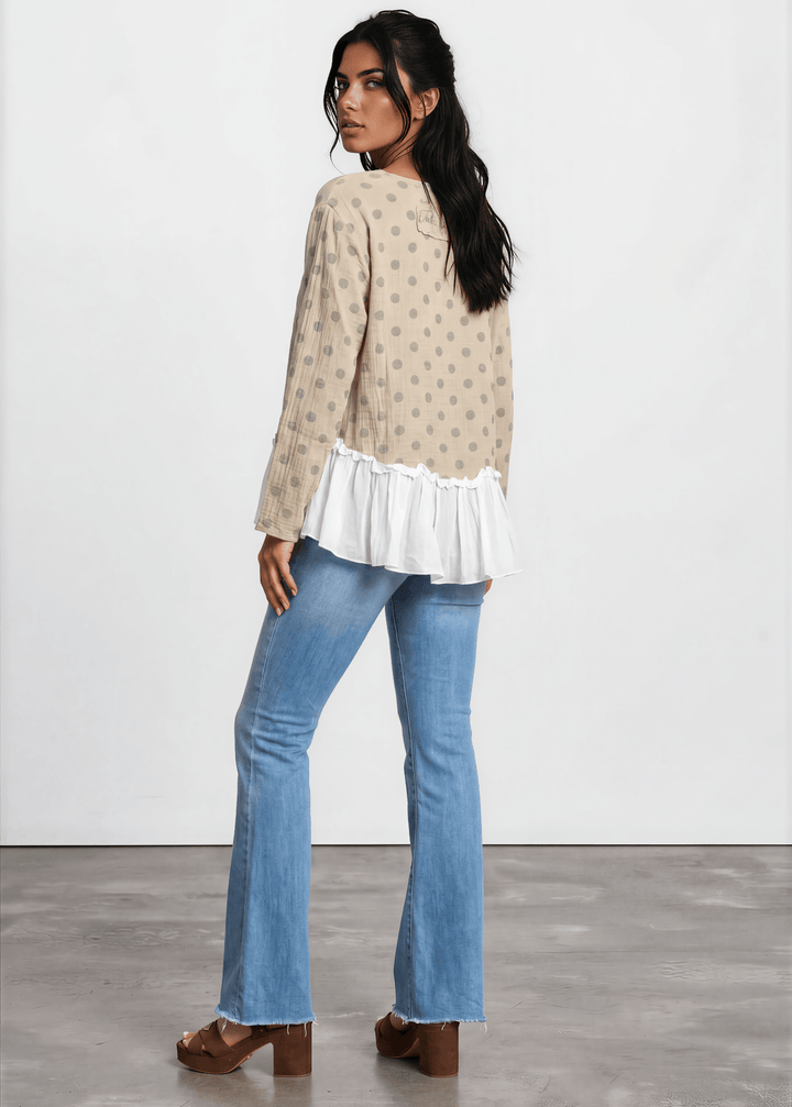 Made in USA Jaded Gypsy Looking Back Top, Women&