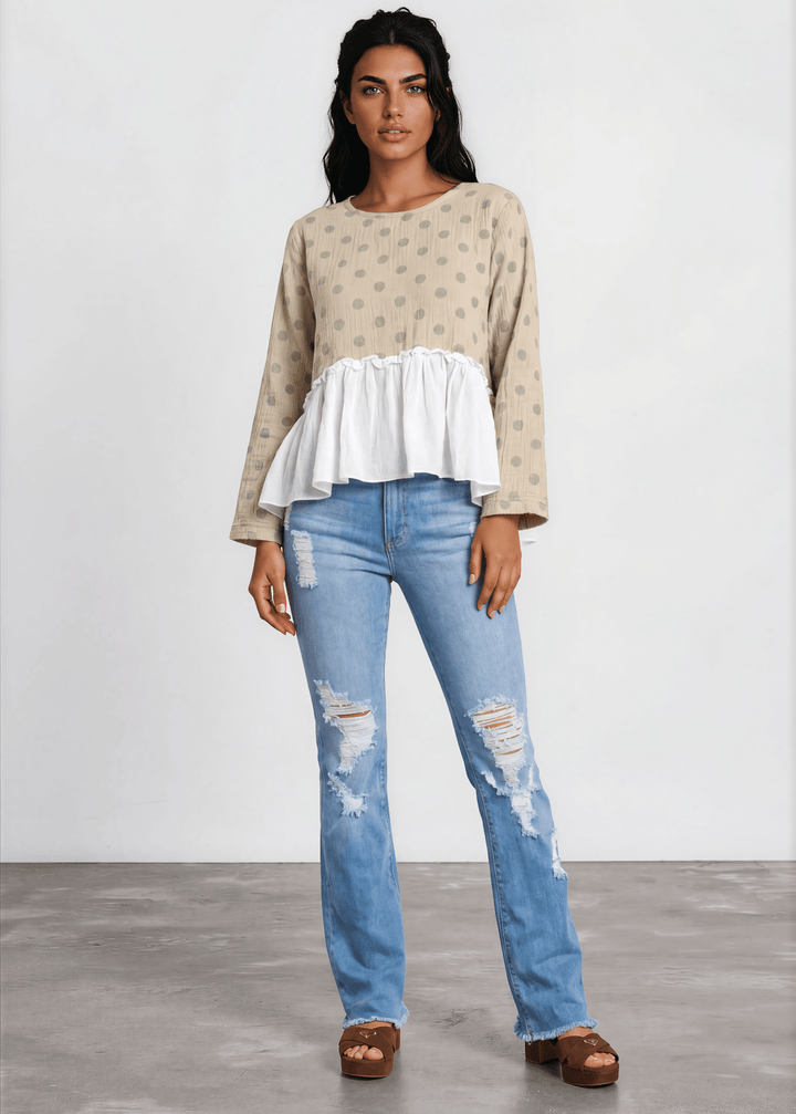 Made in USA Jaded Gypsy Looking Back Top, Women&