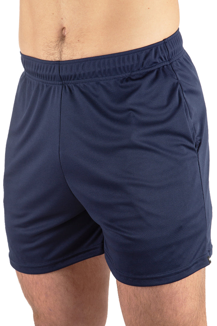 Made in USA. WSI Sportswear Men’s Microtech™ Pocketed Gym Short 5&