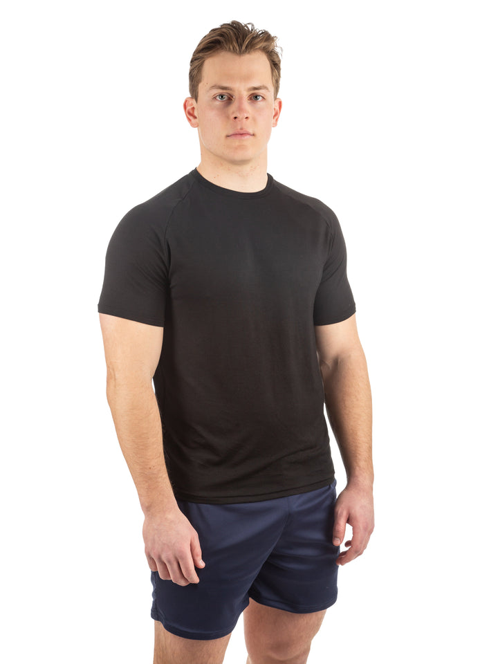 Made in USA. WSI Sportswear Men’s Microtech™ Pocketed Gym Short 5&