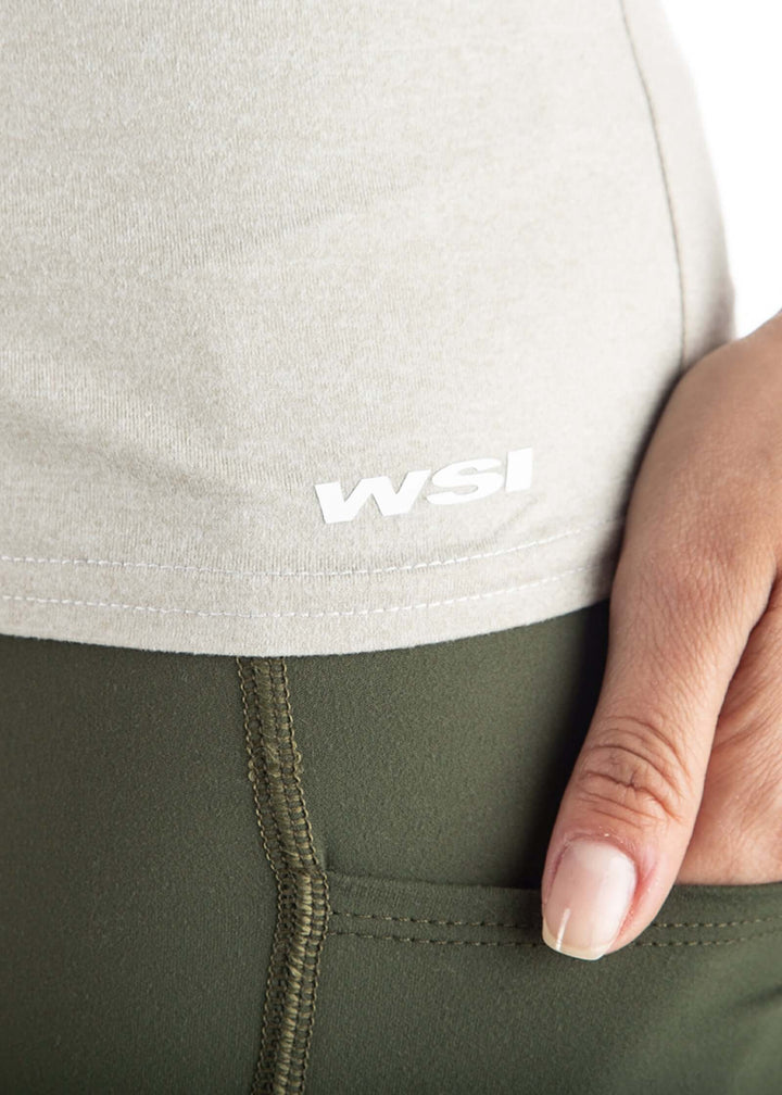 Super soft SoftTech™ Pro Relaxed fit, crew neck Lightweight &amp; breathable fabric 4-way stretch Built-in UPF 50 for sun protection Perfect workout top or casual wear