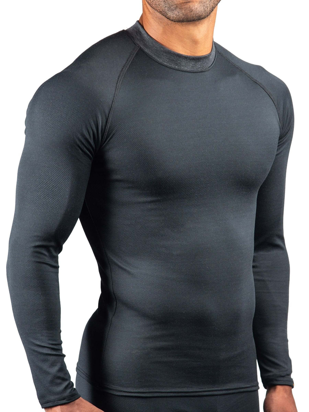 Made in USA WSI Sportswear Men's HEATR® - Tundra Long Sleeve Base Layer, New and improved HEATR® is equipped with more stretch and durability! Style 661HBSB