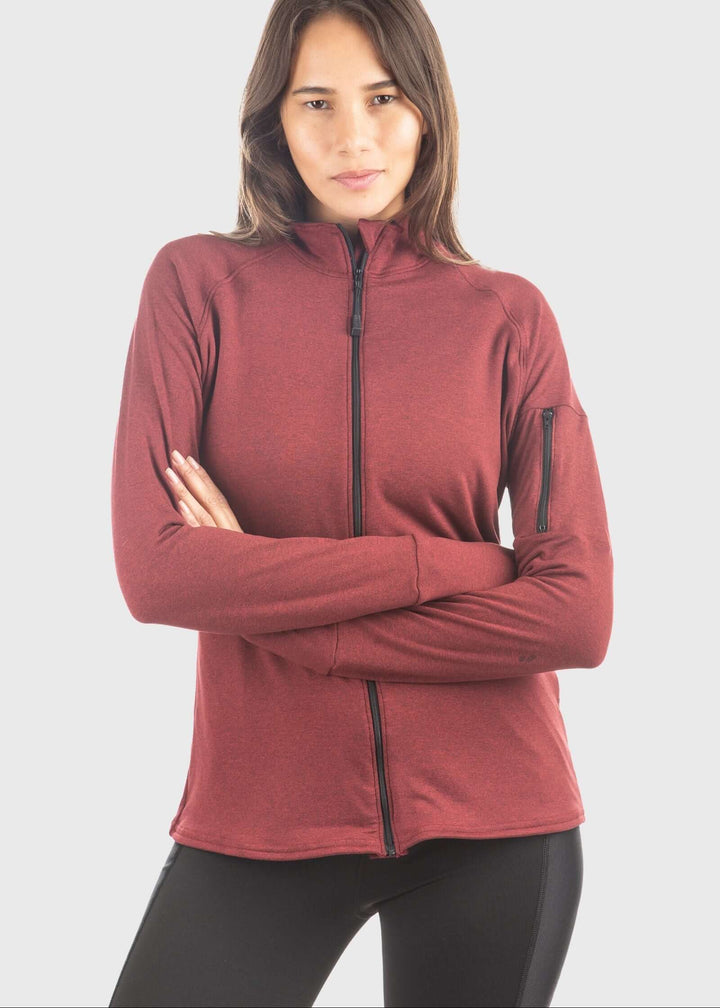 Experience unmatched warmth with the Full HEATR® SoftTECH™ Jacket, designed for extreme cold from -20° to 50°. Featuring HEATR® fabric lining throughout, this base layer traps heat efficiently to keep you cozy. Practical details like a full zip, a convenient sleeve pocket, and thumb holes enhance comfort and functionality. Proudly made in the USA