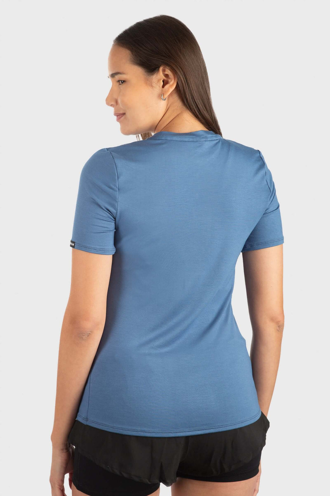 Shop the HYPRTECH Bamboo Tee by WSI Sportswear — relaxed fit, eco-friendly bamboo, wicking women&