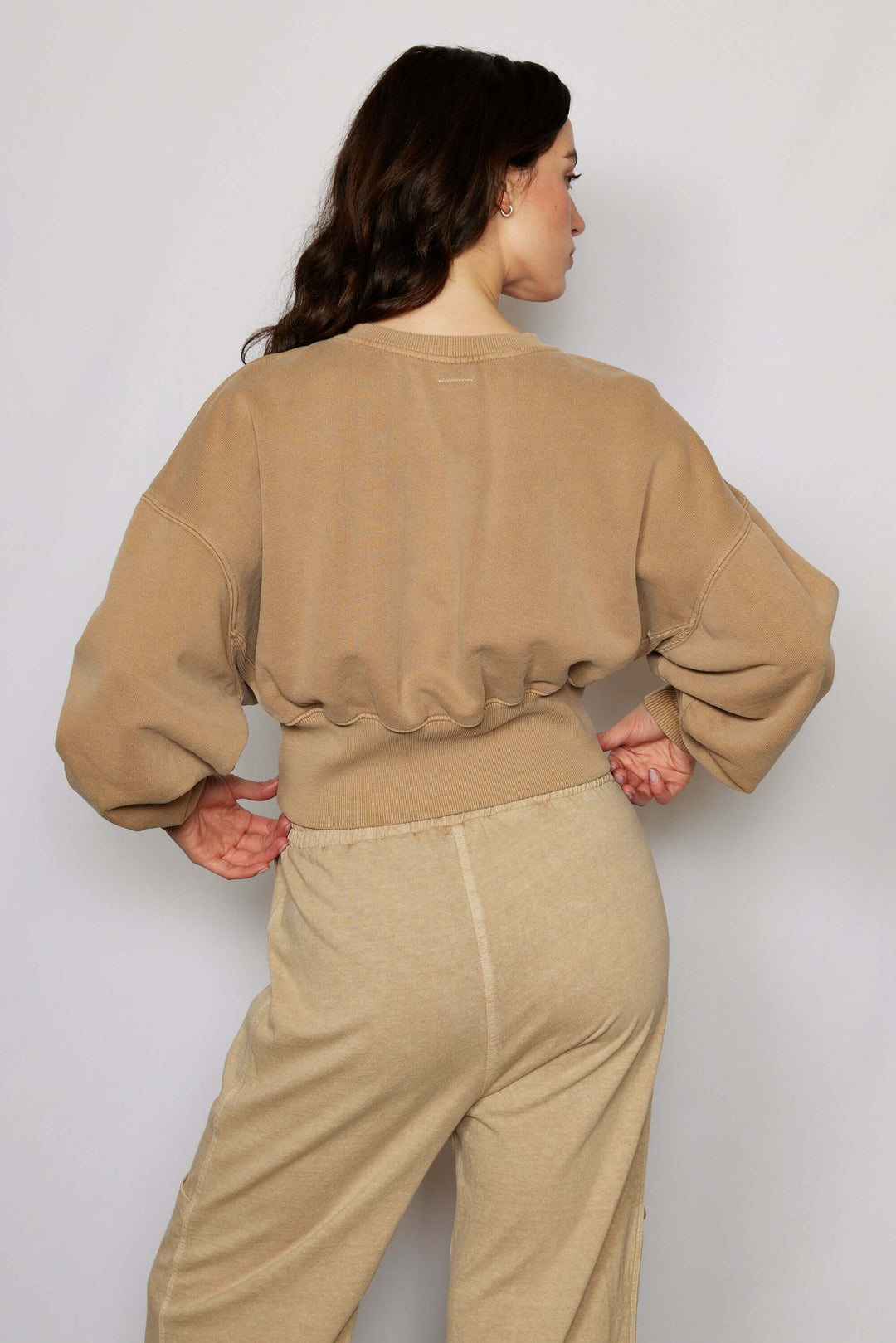 Sonoma Sweatshirt by People of Leisure — 100% organic cotton, relaxed fit in 6 colors. Ethically made in LA. Sizes XS–XL