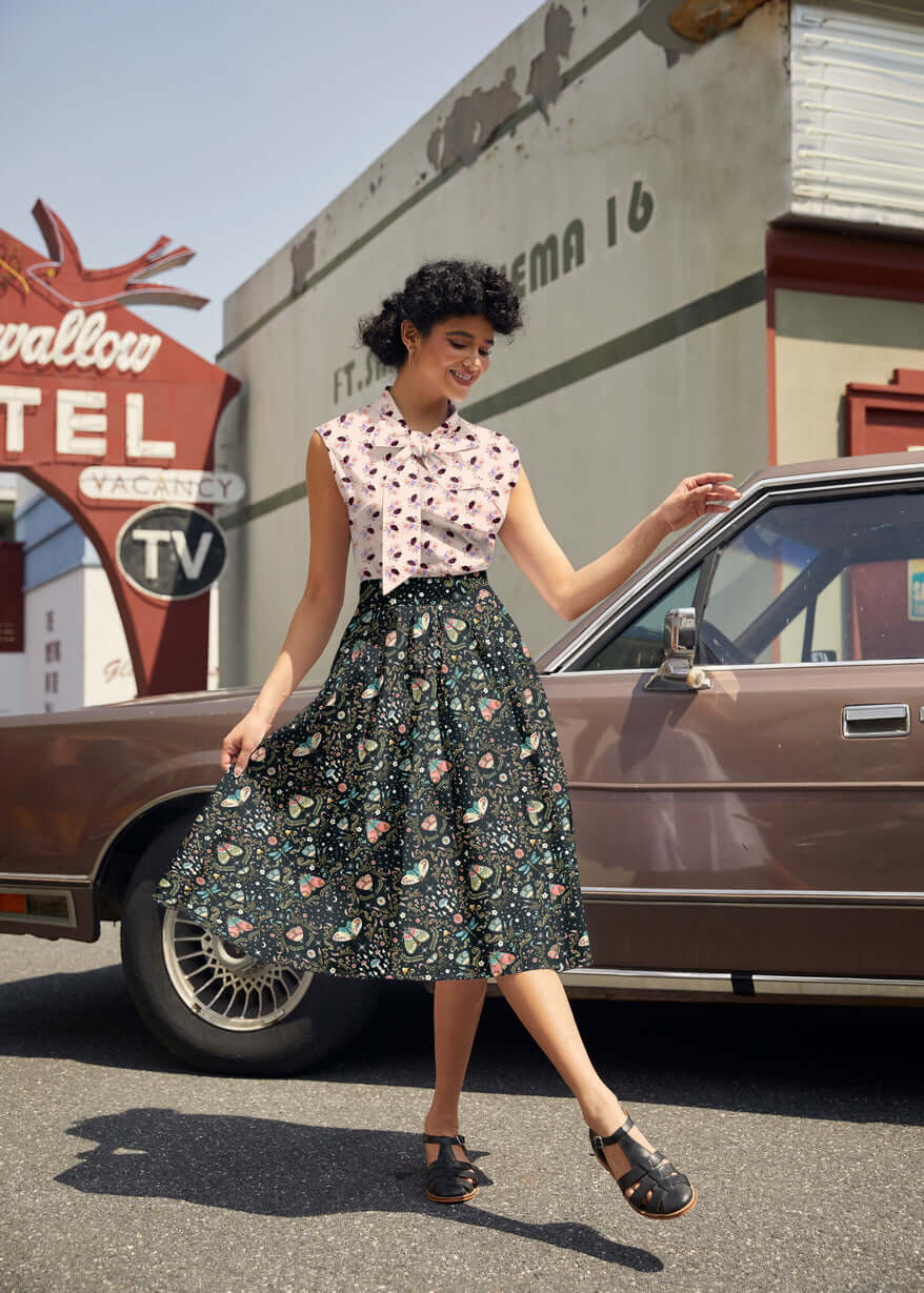 Midnight Doris Skirt