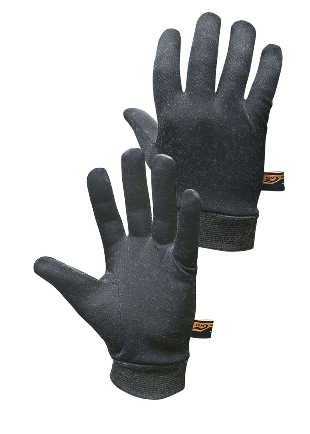 Made in USA WSI Sportswear WSI Sportswear HEATR®  Glove Liner in Black, Will keep you warm even in temperatures from -10° to 60° Soft, comfortable, and fit easily underneath other gloves Perfect for layering for extra warmth Ideal for winter sports and outdoor activities Material Technology: 