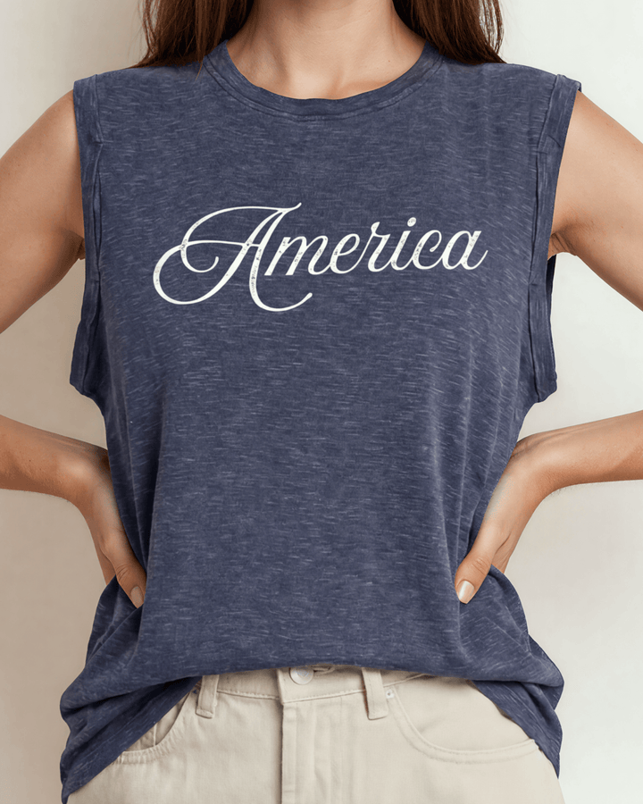 America Muscle Tee Made in USA