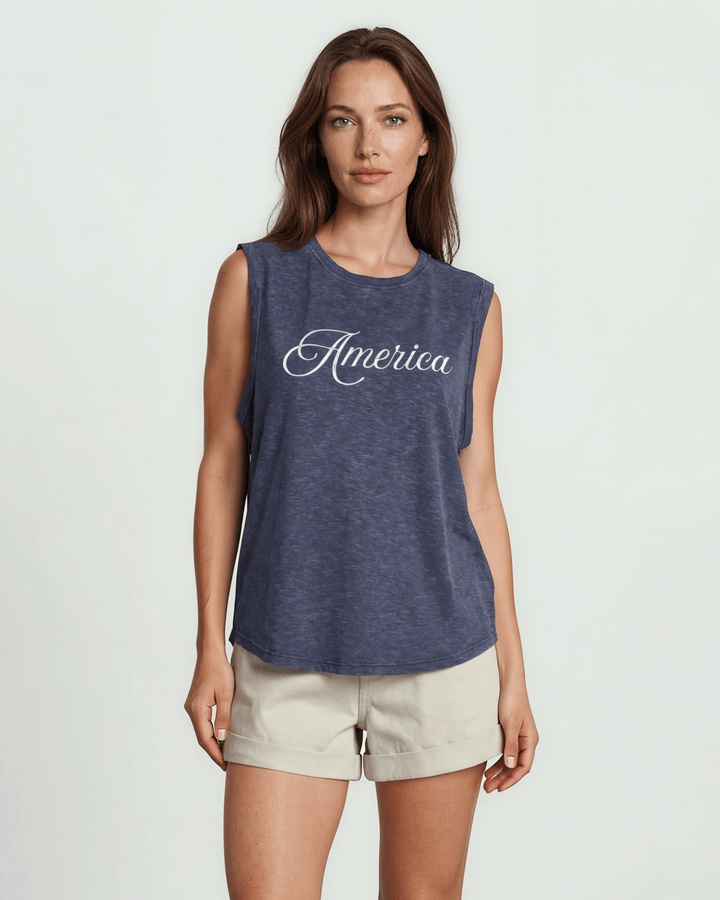 America Muscle Tee Made in USA