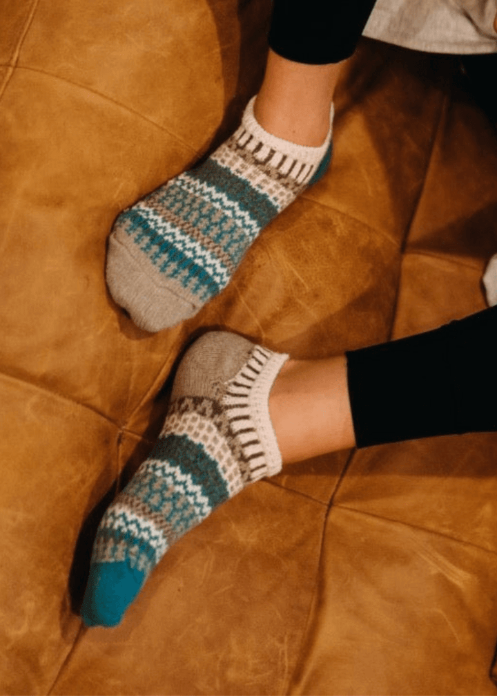 Solmate CUMIN Knitted Ankle Socks Proudly Made USA | These socks are delightfully mismatched &amp; so very comfortable. Classy Cozy Cool Women&