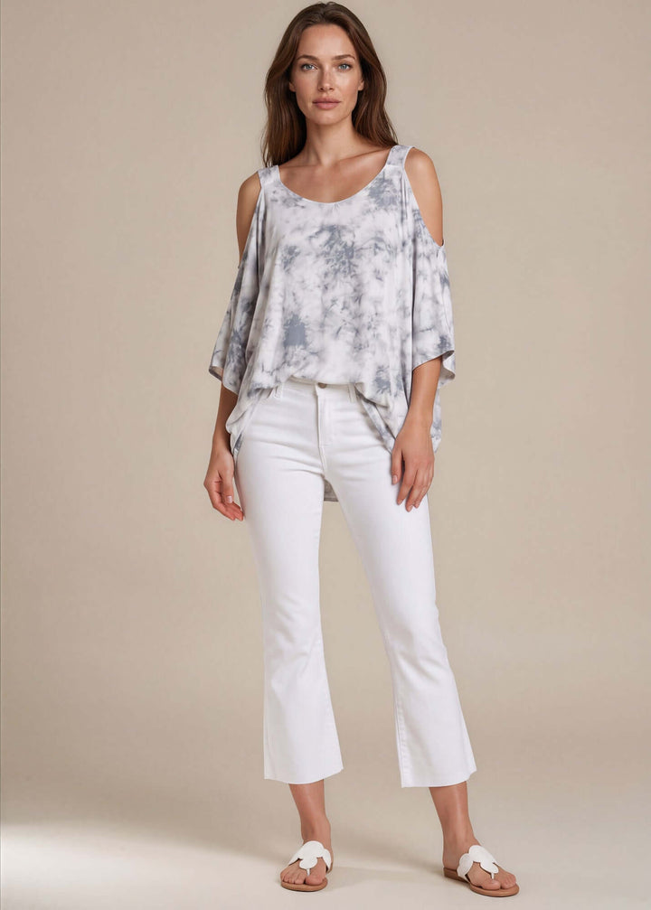 Teresa Tie Dye Cold Should Poncho Tunic