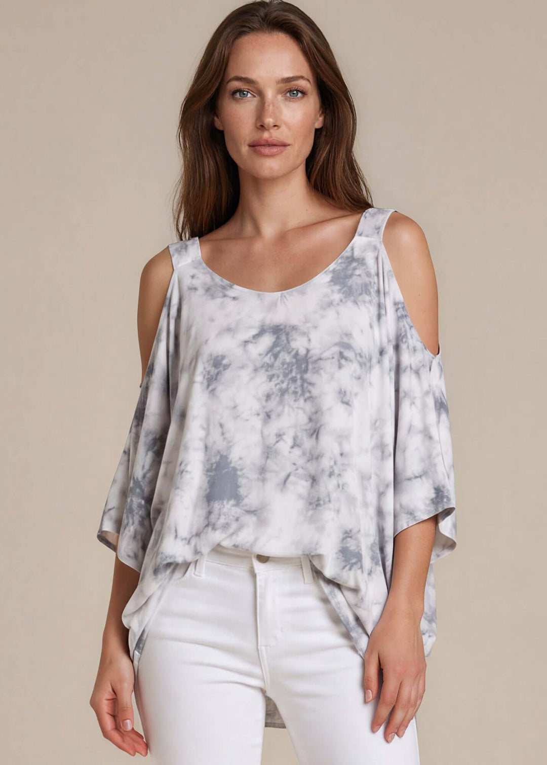 Teresa Tie Dye Cold Should Poncho Tunic