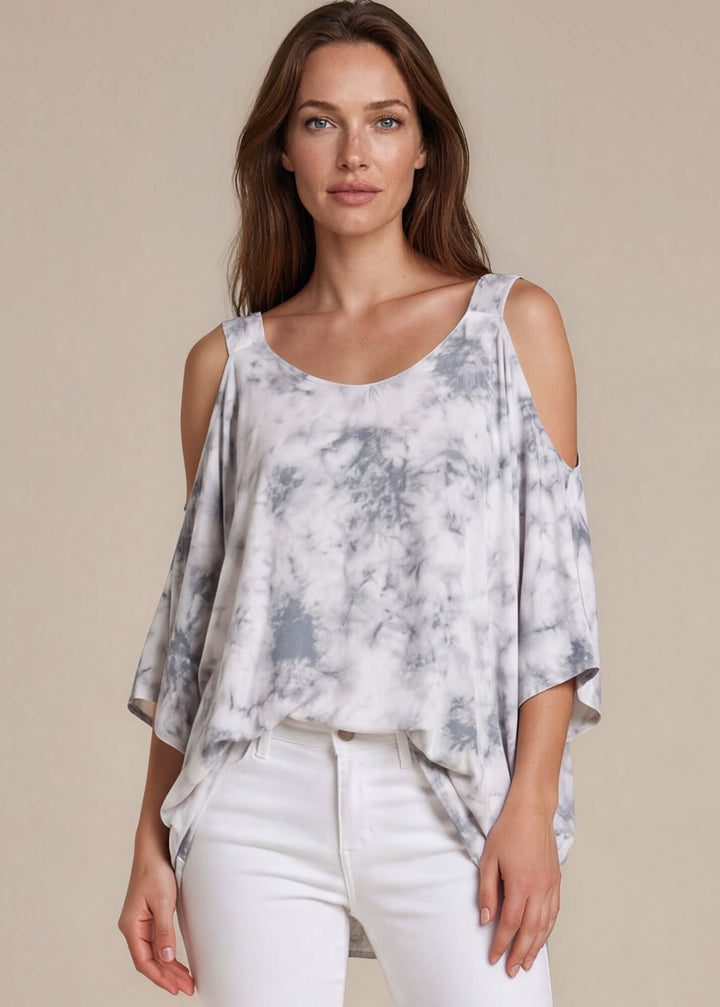 Teresa Tie Dye Cold Should Poncho Tunic