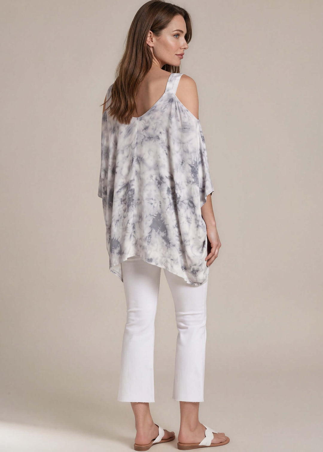 Teresa Tie Dye Cold Should Poncho Tunic