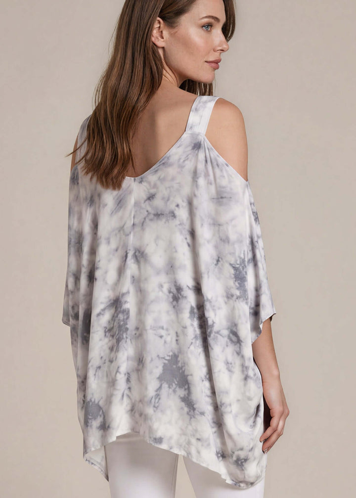 Teresa Tie Dye Cold Should Poncho Tunic