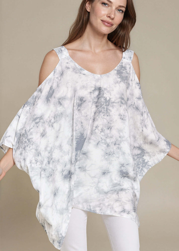 Teresa Tie Dye Cold Should Poncho Tunic