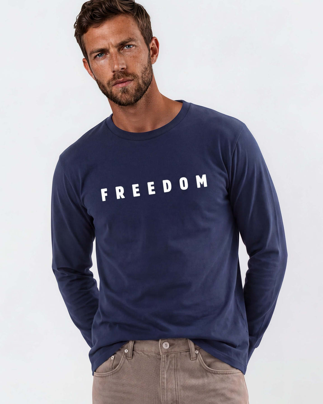 Made in USA with 100% USA Harvested Cotton, This Men&