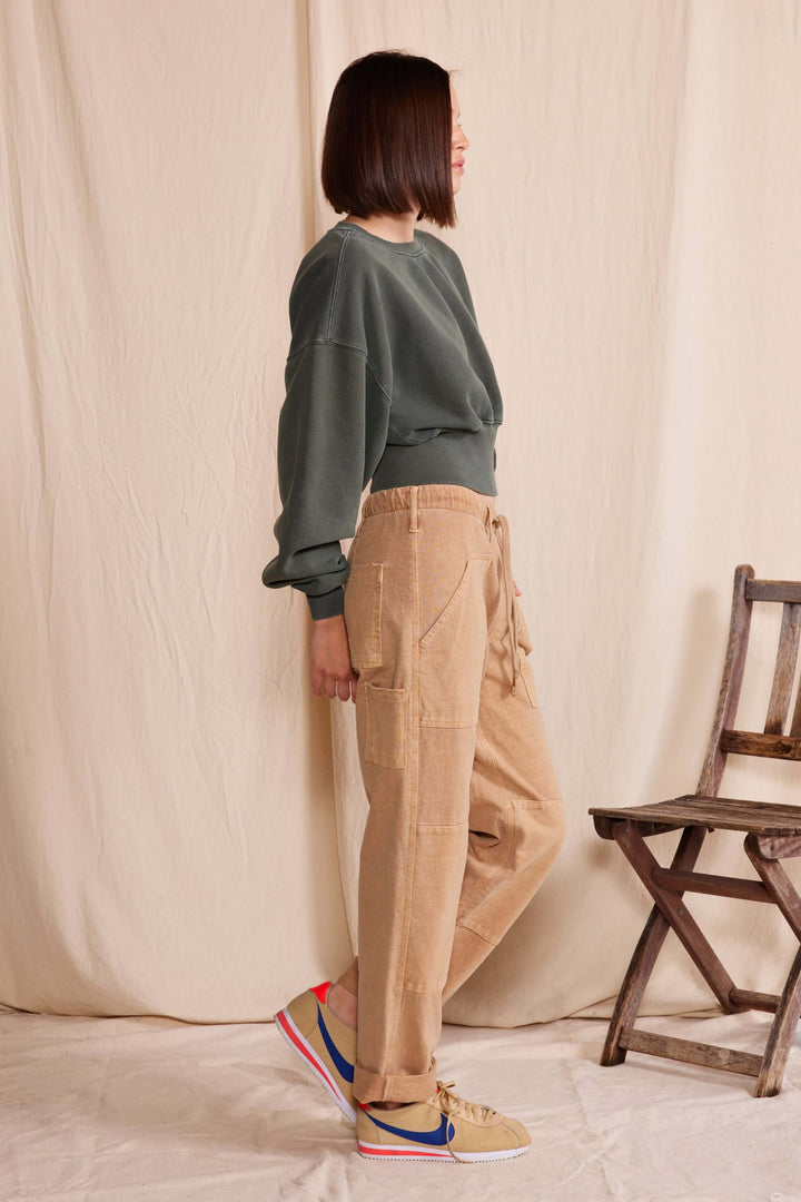 Sonoma Sweatshirt by People of Leisure — 100% organic cotton, relaxed fit in 6 colors. Ethically made in LA. Sizes XS–XL