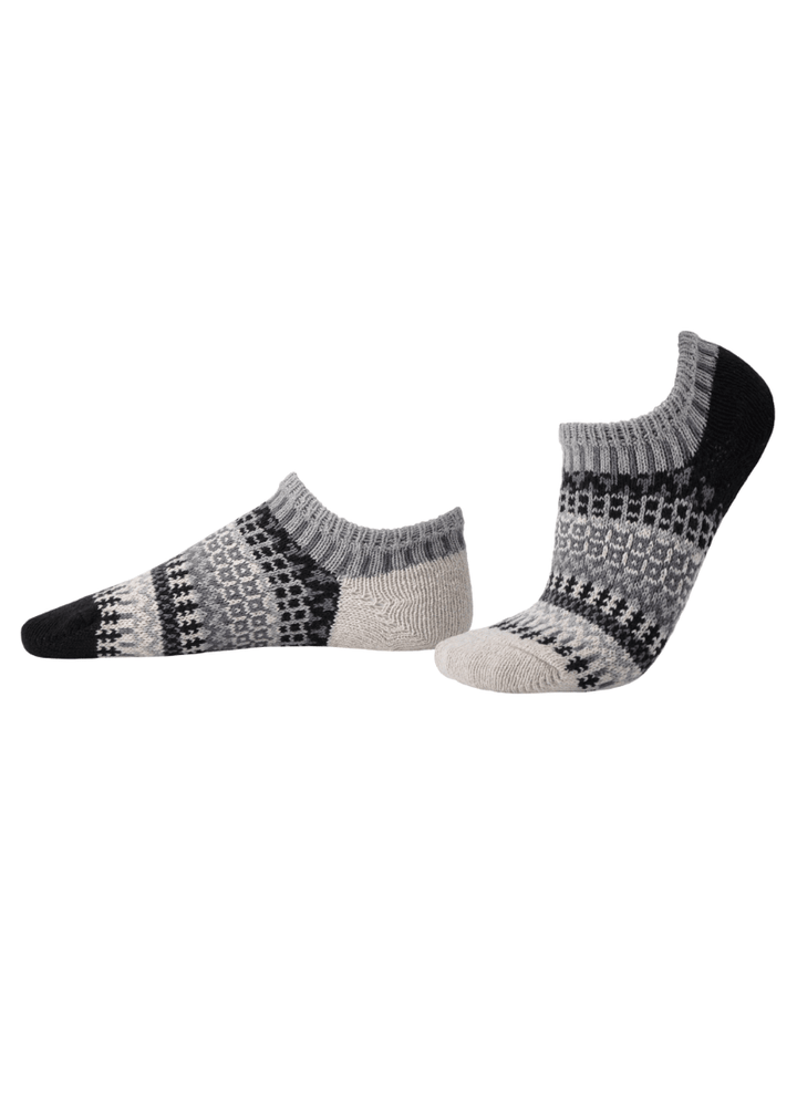 Solmate PEPPER Knitted Ankle Socks | Made in USA | These socks are delightfully mismatched &amp; so very comfortable.  American Made Women&