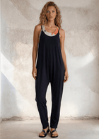 Emmy Romper in Rib Knit Made in USA