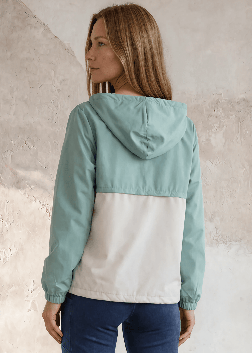 Shop the Boathouse Women's Alliance Pullover — 96% recycled EcoTrek water-resistant fabric, mesh lining & cape ventilation. Sizes XS–XL.