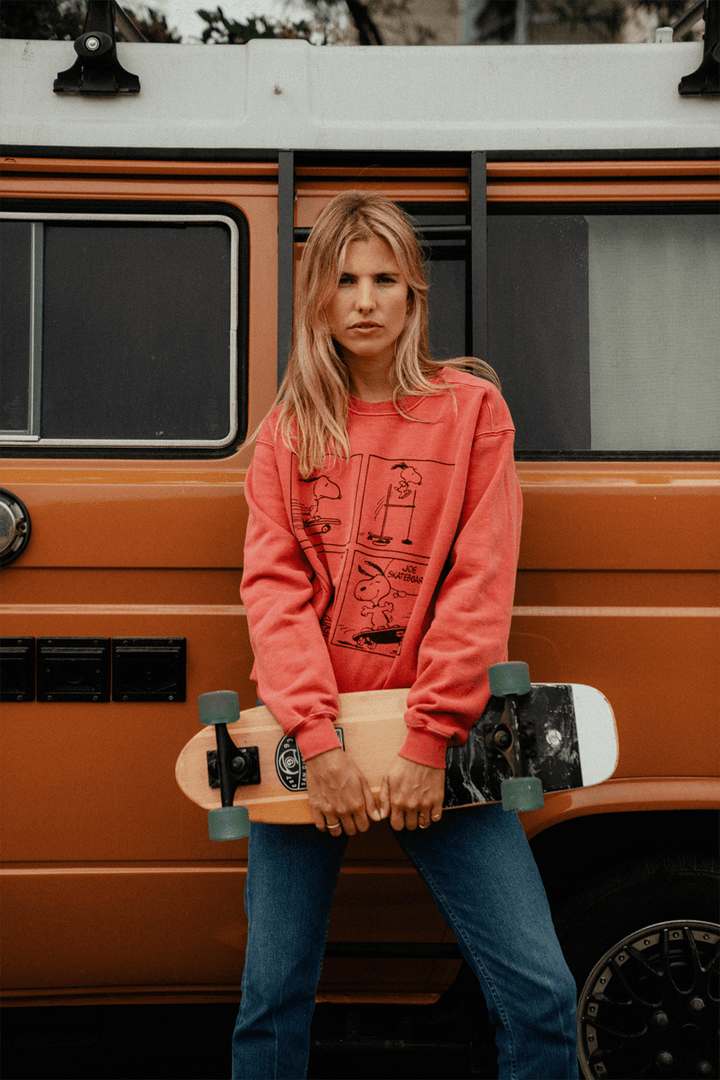 Embrace sustainable charm with our Vintage Snoopy Sweatshirt, part of our Peanuts Sweatshirts collection. Featuring Snoopy&