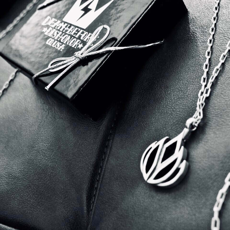 Handcrafted solid sterling silver lotus flower necklace on an 18-24 inch stainless steel chain. Made in USA with a lifetime warranty.