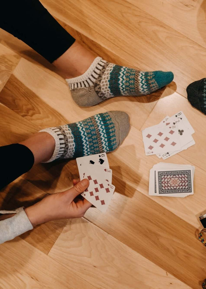 Solmate CUMIN Knitted Ankle Socks Proudly Made USA | These socks are delightfully mismatched &amp; so very comfortable. Classy Cozy Cool Women&