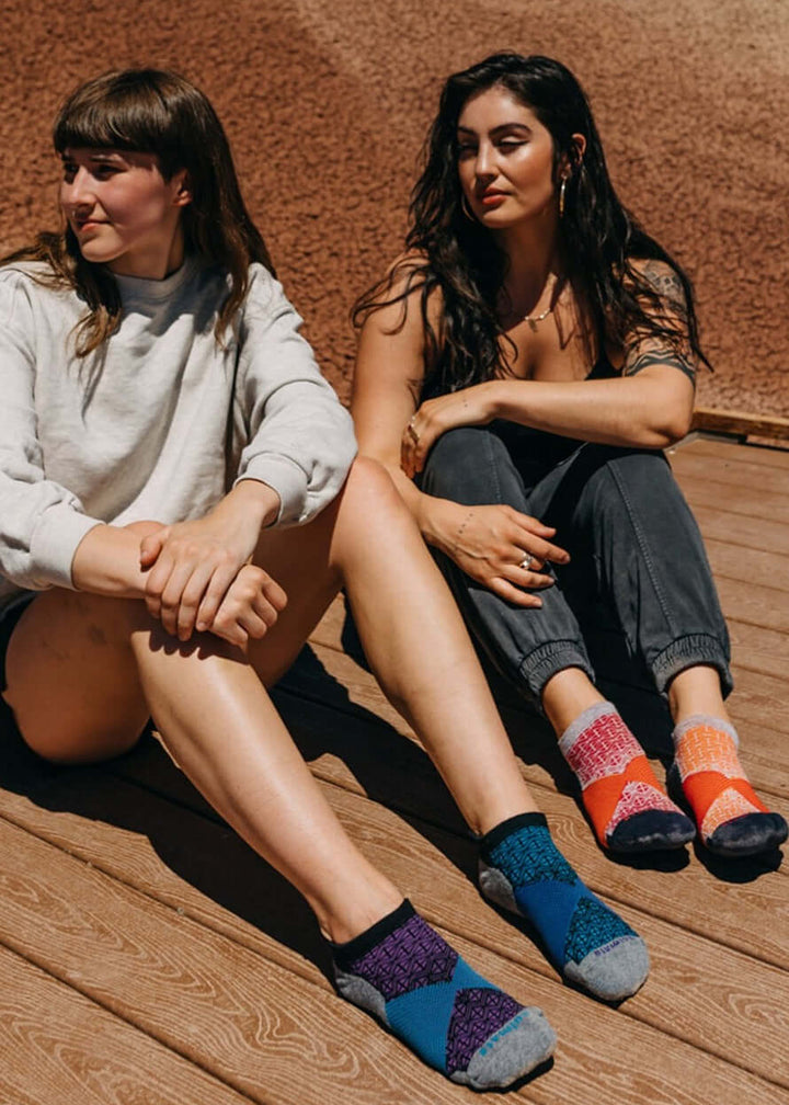 Solmate Performance Ankle Wool Socks Proudly Made USA | These socks are delightfully mismatched &amp; so very comfortable.  Classy Cozy Cool Women&