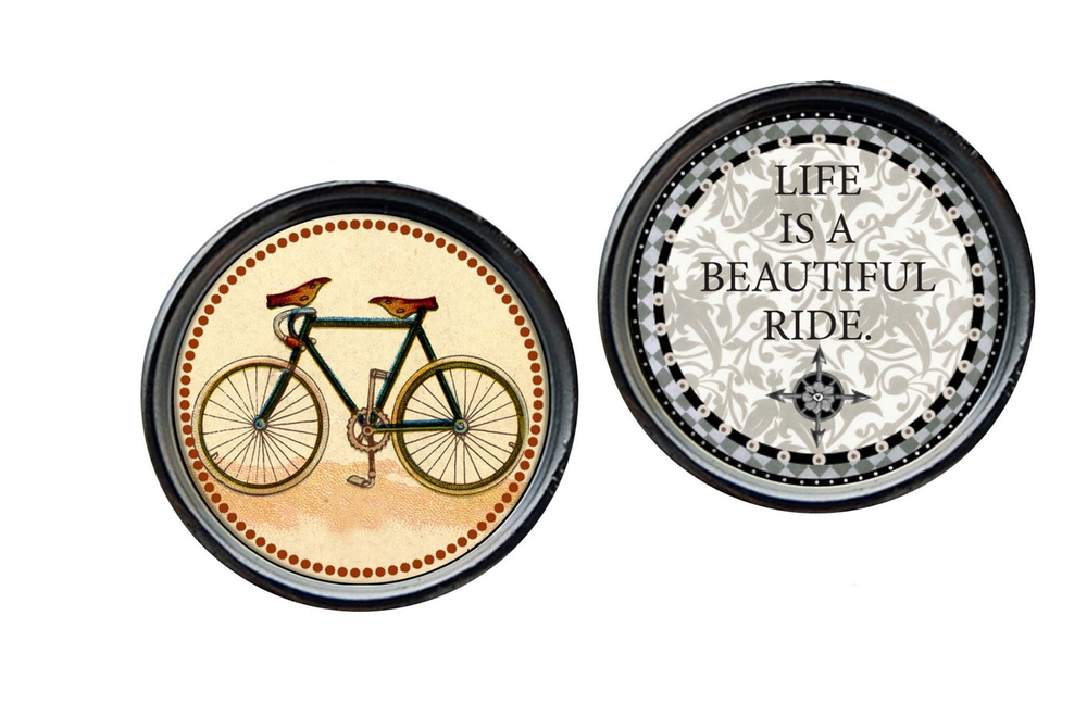 Brand: Spirit LaLa - Vintage Bicycle Long Drop Necklace -  BoHo, Gift Idea, Inspirational quote, Jewelry, jewelry made in USA, Long Drop Necklace, Made in America, made in usa, Made Local, Necklace, Pendant, Statement Necklace, Vintage, Vintage Bicycle, Women - Classy Cozy Cool Boutique